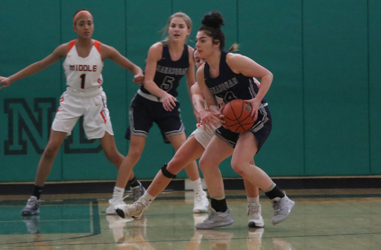 Middle Manasquan girls basketball